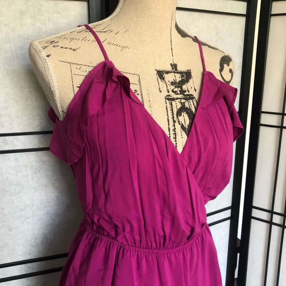 BCBGeneration | berry spaghetti strap dress NWT - image 3
